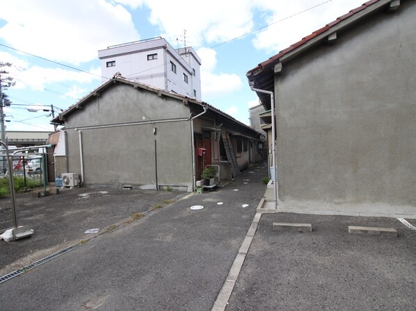 黒山連棟平屋の物件外観写真